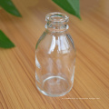 Frasco de tarros de vidrio de 100 ml con tapas de corcho para líquido de laboratorio